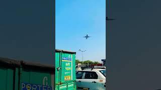 New sound for aeroplane ️ #flight #aeroplanefunnyvideo #aeroplane #delhi #streetvideos