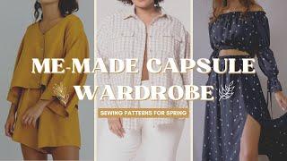 BEST Me Made Spring Capsule Wardrobe Sewing Patterns & Inspo