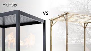 Not All Pergolas Are Built Equal: Hansø Pergola vs. Others