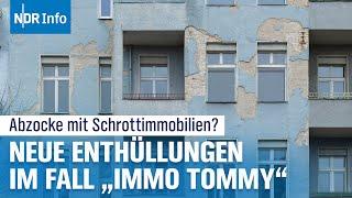 Abzocke mit Schrottimmobilien? – Neues im Fall von Finfluencer "ImmoTommy" | NDR Info