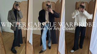 WINTER CAPSULE WARDROBE 2023 (MY BEST ONE YET!)  | 17 PIECES, 40 LOOKS