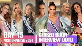 MISS UNIVERSE 2024 | CLOSED DOOR INTERVIEW OOTD