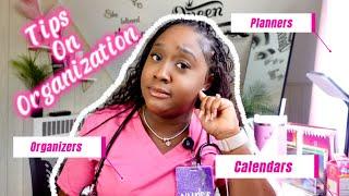 HOW TO BECOME ORGANIZED IN NURSING SCHOOL. What helps with organization?🩷 #nursingstudent