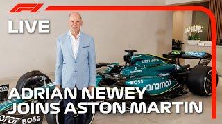 LIVE: Adrian Newey To Join Aston Martin From 2025