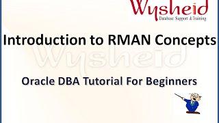 Introduction  to rman concepts | rman backup and recovery | Oracle Tutorial For Beginners