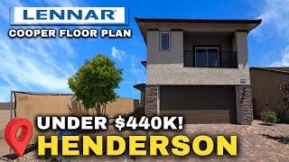 NEW Lennar Homes in Las Vegas | Cooper Floor Plan Tour at Carlton by Lennar in Cadence Henderson