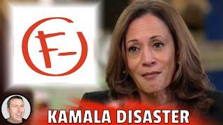 Interview Disaster - Kamala's First Sit Down By Herself Last Night Was Trainwreck