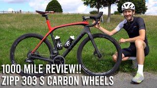 Zipp 303 S Carbon Tubeless Wheels 1000 mile Real-World Review