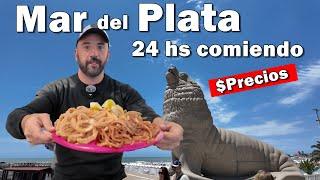 One day EATING in MAR del PLATA $ Prices ️🩴