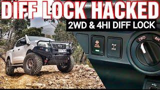 NP300 2WD & 4HI Diff Lock Mod & How a Diff Lock Works #ShedSessions #NP300