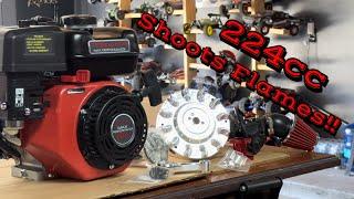 Predator 224cc Full Build, Billet Rod, Billet Flywheel, Carburetor, And More!