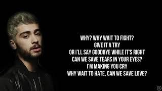 Zayn - BETTER (Lyrics)