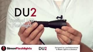 Best LED Flashlight Designed by Law Enforcement - Simon DU2 Tactical Flashlight