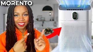 SHOP the BEST MORENTO WIFI AIR PURIFIER 2024 | BEST PURIFIER for ALLERGIES | MORENTO REVIEW