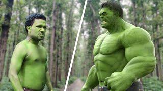 #Superheroes Hollywood Hulk Transformation In Real Life !