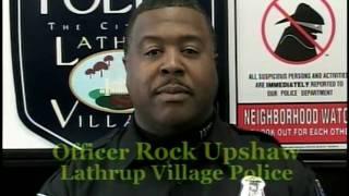 Lathrup Village Neighborhood Watch/Crime Prevention Video