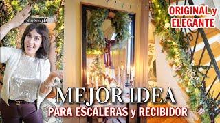 Ideas para UNA ENTRADA de REVISTA en NAVIDAD !  Crea UNA DECORACIÓN de IMPACTO Festivo y Elegante 