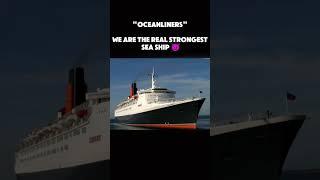 Oceanliners Ship Strongest VS Cruiseship Strongest #ship #shorts #popular #titanic #oceanliner #edit