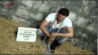 Neil Nitin Mukesh Shoots For PETA Campaign- Veena Bhabhi TV