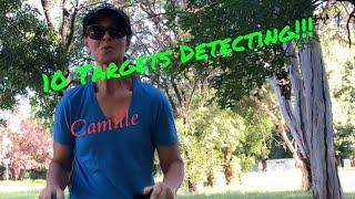 METAL DETECTING with kids. ALWAYS FUN! Finding 10 targets. Only 1 hour. With the EQUINOX 800.
