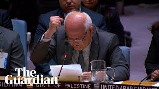 UN envoy breaks down in tears over death of children in Gaza