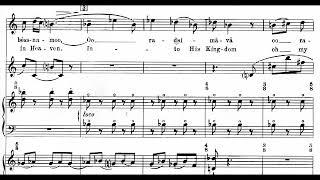 Igor Stravinsky - Four Russian Songs for Voice, Flute, Harp and Guitar (1953) [Score-Video]