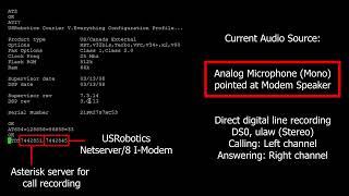 Dial Up Modem Sounds After Connecting: V.FC