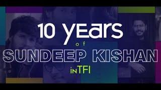 Sundeep Kishan 10 Years Film Journey Mashup Video | Happy Birthday Sundeep Kishan