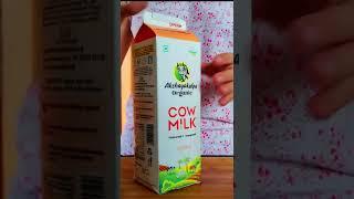 A step-by-step guide to using and recycling Akshayakalpa's new biodegradable milk pack!  #shorts