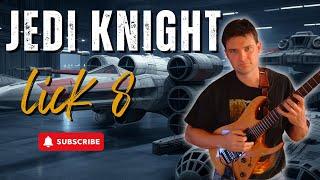 Jedi Knight Legato Lick 08 - Fusion Shred Guitar | Derryl Gabel