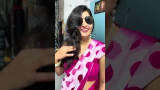 My vlog with pink saree