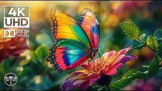 Butterfly 4K Video UHD - Insects Film Heals stress, anxiety and depression