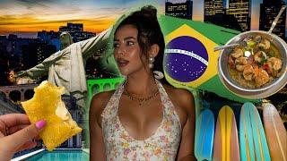 RIO DE JANEIRO, BRAZIL VLOG  Surfing, Local Food, Nightlife, Christ the Redeemer & More!