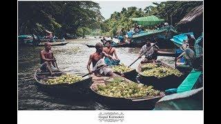 the amazing largest Floating Market in Beautiful Barisal Bangladesh  | Shat Rong