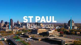 St Paul, Minnesota | 4K drone footage