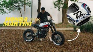 Honda CRF 250 edición Martini | ¡De moto off-road a obra maestra!