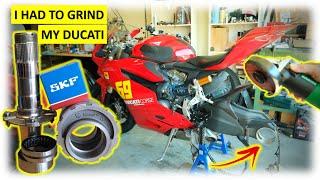 Ducati Panigale Eccentric Hub Full Restoration