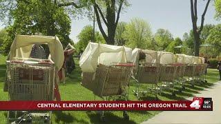 Central Elementary Students Hit the Oregon Trail