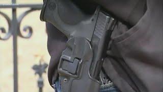 Connecticut residents discuss gun permit law