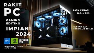 Rakit Dream PC Gaming & Editing Di 2024! Build Minimalis Dan Rata Kanan! | i7 13700K + RTX 4070 TI