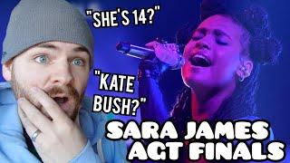 First Time Hearing Sara James "Running Up That Hill" | Kate Bush Cover | AGT 2022 FINALS | Reaction