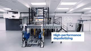 Layer Picker Hoist and downstream singulation: Industry-leading depalletizing technology