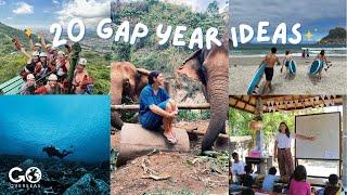 20 Gap Year Ideas and How to Plan One! ️️