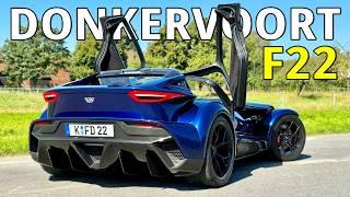 DONKERVOORT F22 // 750KG 500HP AUDI RS3 ENGINE // REVIEW on AUTOBAHN