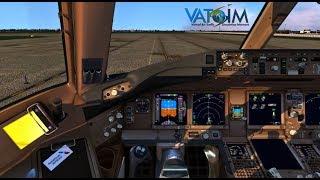 P3Dv4 | VATSIM | AAL3101 | PMDG B772 | KJFK arrival from Deutschland