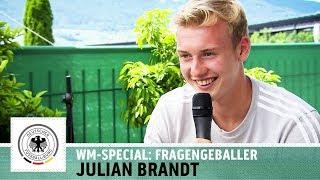 '"DAS kann ich echt nicht sagen" - Julian Brandt im Fragengeballer | WM-Special I Kickbox