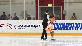 Полина Калинина/Данил Уткин, ПТ. Первенство г.Москвы среди юниоров 2017