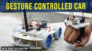 Hand Gesture Controlled Car Using Arduino