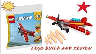 Building a LEGO Iconic Red Plane || Build Your Own Plane with LEGO