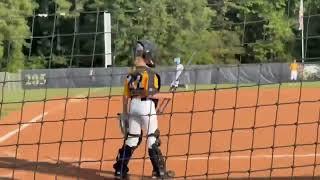 Playing Softball - Errors lead to strikeout home run